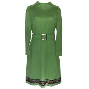 Kay Windsor | 1960s Vintage Knit Dress